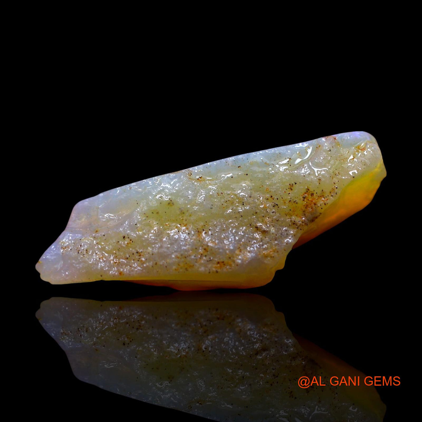 5.00 Cts Unheated Australian Fire Opal Loose Gemstone Fancy Rough Natural 22x8x6 mm RE-882