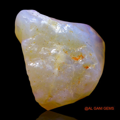 Natural Fire Opal Gemstone 10.00 Cts Loose Fancy Rough From Australia 17x15x7 mm RE-883