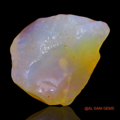 Natural Fire Opal Gemstone 10.00 Cts Loose Fancy Rough From Australia 17x15x7 mm RE-883