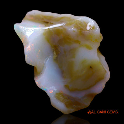8.00 Cts Natural Australian Fire Opal Loose Gemstone Fancy Rough 18x13x8 mm RE-884