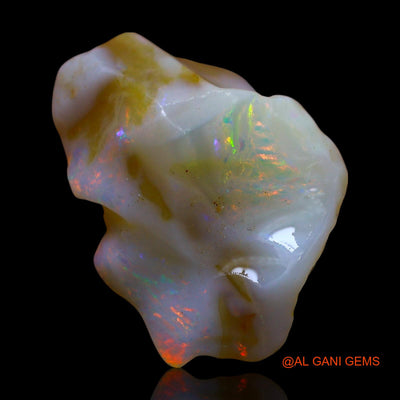 8.00 Cts Natural Australian Fire Opal Loose Gemstone Fancy Rough 18x13x8 mm RE-884