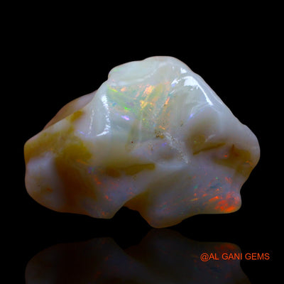 8.00 Cts Natural Australian Fire Opal Loose Gemstone Fancy Rough 18x13x8 mm RE-884