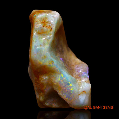 8.00 Cts Natural Australian Fire Opal Loose Gemstone Fancy Rough 20x11x8 mm RE-885