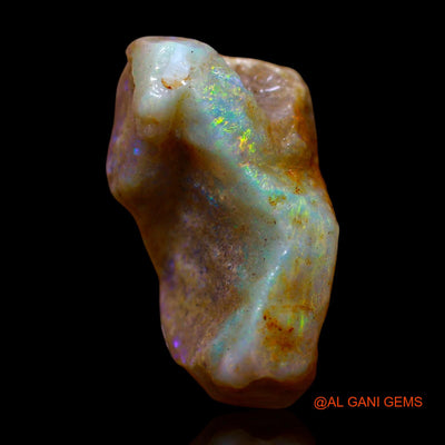 8.00 Cts Natural Australian Fire Opal Loose Gemstone Fancy Rough 20x11x8 mm RE-885