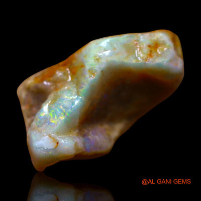 8.00 Cts Natural Australian Fire Opal Loose Gemstone Fancy Rough 20x11x8 mm RE-885