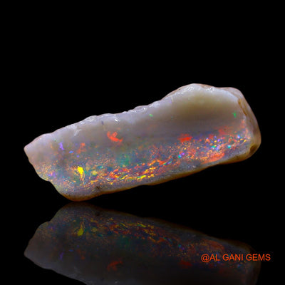 8.00 Cts Unheated Australian Fire Opal Loose Gemstone Fancy Rough Natural 16x14x6 mm RE-886