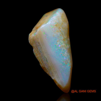 Natural Fire Opal Gemstone 5.00 Cts Loose Fancy Rough From Australia 19x11x6 mm RE-887