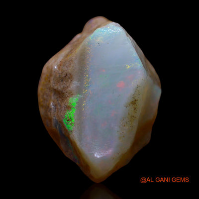Natural Fire Opal Gemstone 11.00 Cts Loose Fancy Rough From Australia 19x13x11 mm RE-888