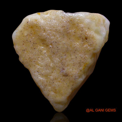 Natural Fire Opal Gemstone 10.00 Cts Loose Fancy Rough From Australia 17x16x8 mm RE-889