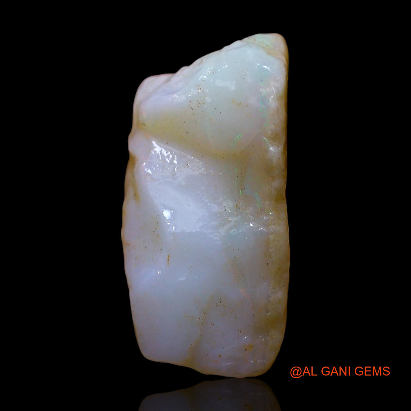 Natural Fire Opal Gemstone 10.00 Cts Loose Fancy Rough From Australia 17x16x8 mm RE-889