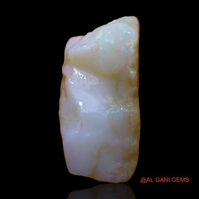 Natural Fire Opal Gemstone 10.00 Cts Loose Fancy Rough From Australia 17x16x8 mm RE-889