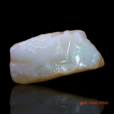 Natural Fire Opal Gemstone 10.00 Cts Loose Fancy Rough From Australia 17x16x8 mm RE-889