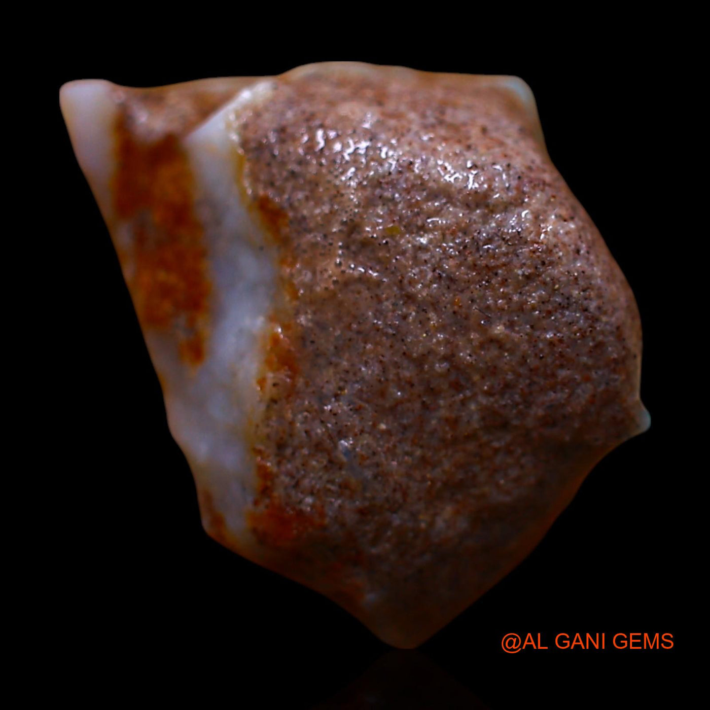 7.00 Cts Natural Australian Fire Opal Loose Gemstone Fancy Rough 16x12x7 mm RE-894