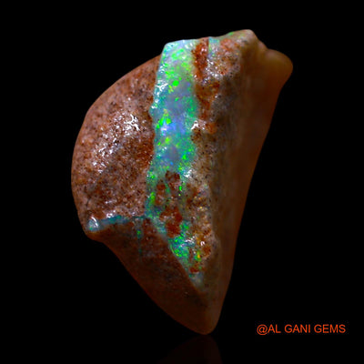 7.00 Cts Natural Australian Fire Opal Loose Gemstone Fancy Rough 16x12x7 mm RE-894