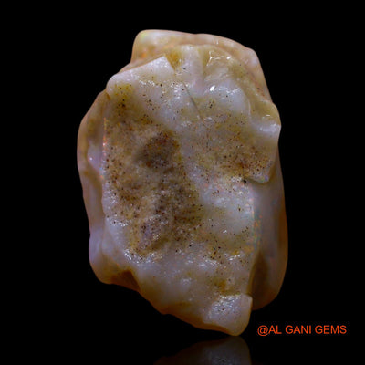 Natural Fire Opal Gemstone 10.00 Cts Loose Fancy Rough From Australia 18x12x9 mm RE-895