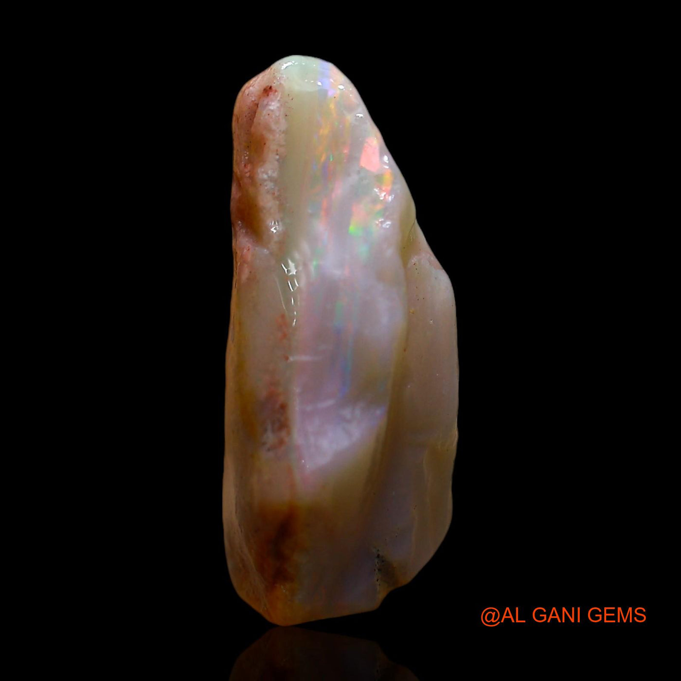 10.00 Cts Natural Australian Fire Opal Loose Gemstone Fancy Rough 17x15x7 mm RE-89