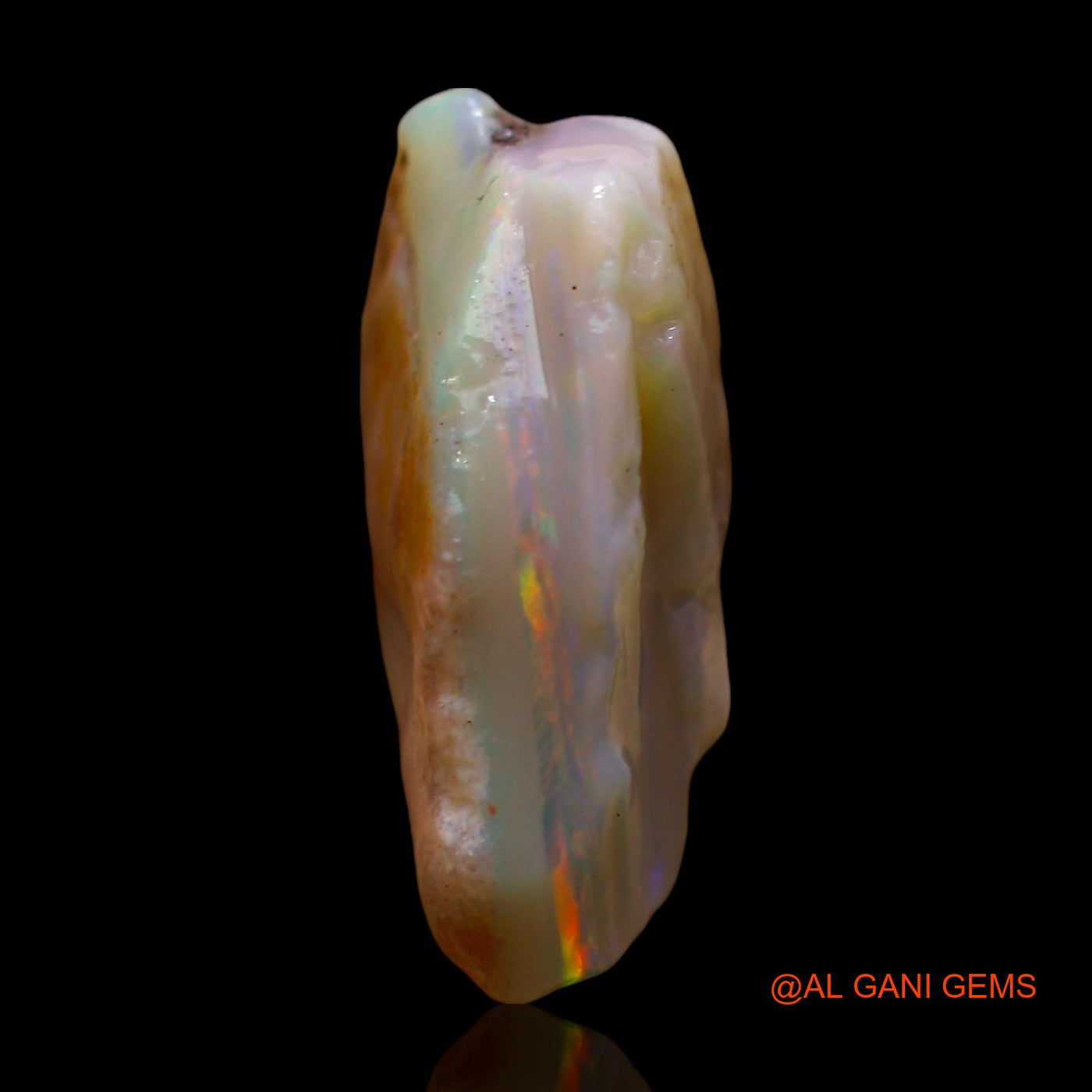10.00 Cts Natural Australian Fire Opal Loose Gemstone Fancy Rough 17x15x7 mm RE-89