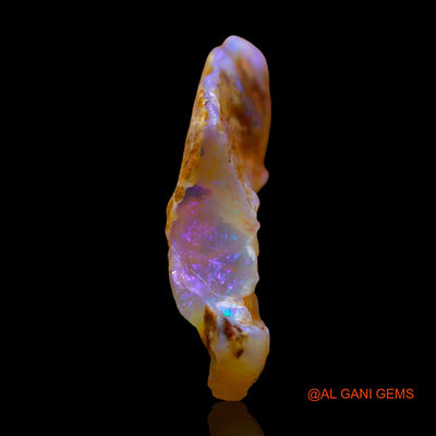 7.00 Cts Natural Australian Fire Opal Loose Gemstone Fancy Rough 25x14x6 mm RE-8