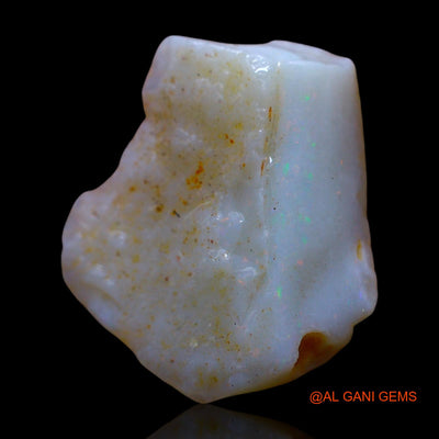 Natural Untreated Fire Opal Loose Gemstone Fancy Rough From Australia 5.00 Cts 17x15x4 mm RE-903