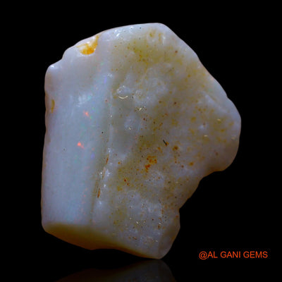 Natural Untreated Fire Opal Loose Gemstone Fancy Rough From Australia 5.00 Cts 17x15x4 mm RE-903