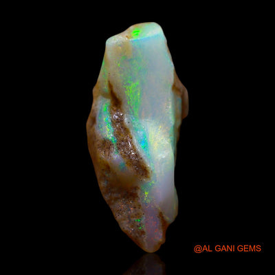 Natural Untreated Fire Opal Loose Gemstone Fancy Rough From Australia 7.00 Cts 17x12x7 mm RE-906