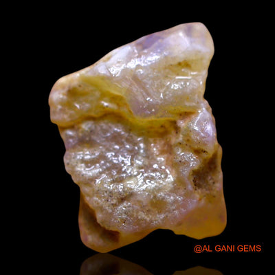 Natural Fire Opal Gemstone 8.00 Cts Loose Fancy Rough From Australia 14x10x9 mm RE-916