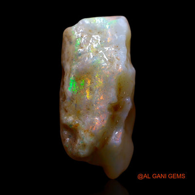 Natural Untreated Fire Opal Loose Gemstone Fancy Rough From Australia 7.00 Cts 17x10x7 mm RE-918