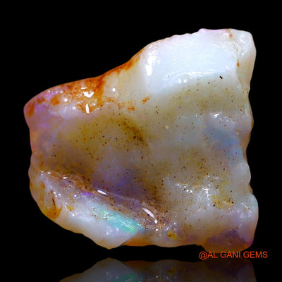 5.00 Cts Natural Australian Fire Opal Loose Gemstone Fancy Rough 14x13x6 mm RE-919