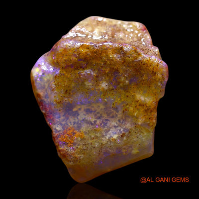 6.00 Cts Natural Australian Fire Opal Loose Gemstone Fancy Rough 17x14x4 mm RE-920