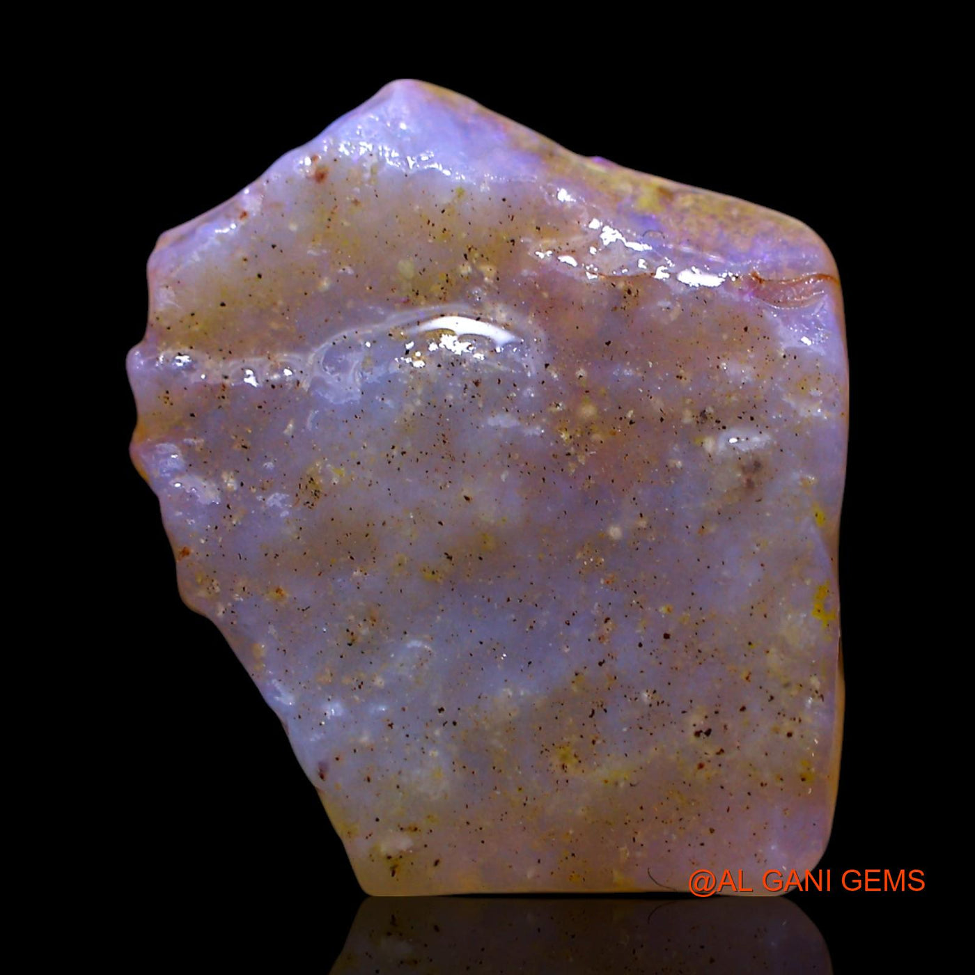6.00 Cts Natural Australian Fire Opal Loose Gemstone Fancy Rough 17x14x4 mm RE-920