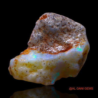4.00 Cts Natural Australian Fire Opal Fancy Rough Loose Gemstone For Jewelry 17x12x5 mm RE-924