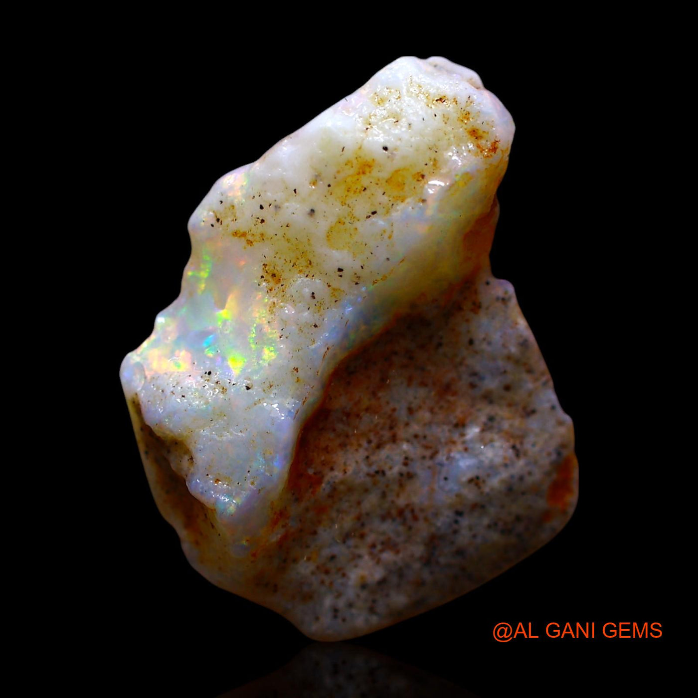4.00 Cts Natural Australian Fire Opal Fancy Rough Loose Gemstone For Jewelry 17x12x5 mm RE-924