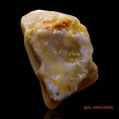 8.00 Cts Natural Australian Fire Opal Loose Gemstone Fancy Rough 16x10x8 mm RE-925