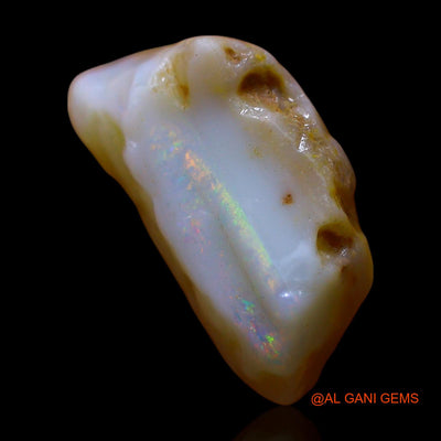 8.00 Cts Natural Australian Fire Opal Loose Gemstone Fancy Rough 16x10x8 mm RE-925