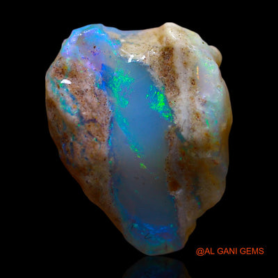 Natural Untreated Fire Opal Loose Gemstone Fancy Rough From Australia 5.00 Cts 16x12x5 mm RE-926