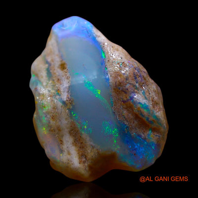 Natural Untreated Fire Opal Loose Gemstone Fancy Rough From Australia 5.00 Cts 16x12x5 mm RE-926