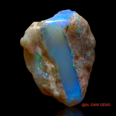 Natural Untreated Fire Opal Loose Gemstone Fancy Rough From Australia 5.00 Cts 16x12x5 mm RE-926