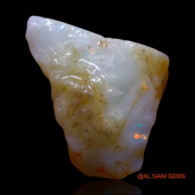 Natural Untreated Fire Opal Loose Gemstone Fancy Rough From Australia 5.00 Cts 17x11x6 mm RE-931