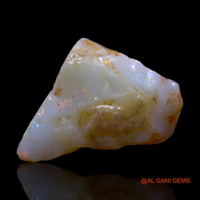 Natural Untreated Fire Opal Loose Gemstone Fancy Rough From Australia 5.00 Cts 17x11x6 mm RE-931