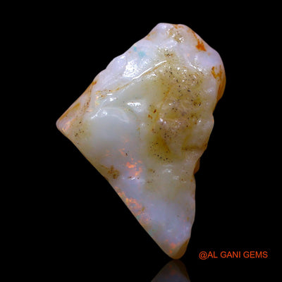 Natural Untreated Fire Opal Loose Gemstone Fancy Rough From Australia 5.00 Cts 17x11x6 mm RE-931