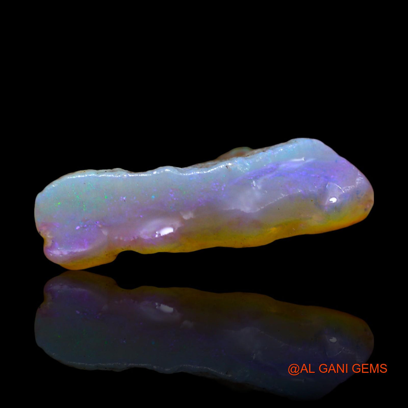 5.00 Cts Natural Australian Fire Opal Fancy Rough Loose Gemstone For Jewelry 19x11x5 mm RE-934