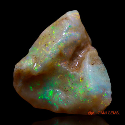 5.00 Cts Unheated Australian Fire Opal Loose Gemstone Fancy Rough Natural 15x13x6 mm RE-935