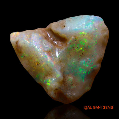 5.00 Cts Unheated Australian Fire Opal Loose Gemstone Fancy Rough Natural 15x13x6 mm RE-935