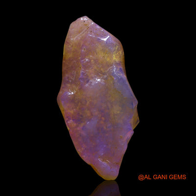 Natural Fire Opal Gemstone 4.00 Cts Loose Fancy Rough From Australia 21x9x3 mm RE-936