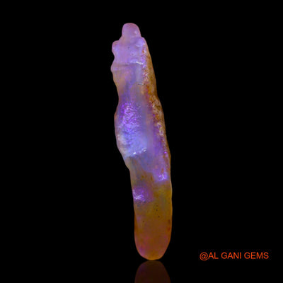 Natural Fire Opal Gemstone 4.00 Cts Loose Fancy Rough From Australia 21x9x3 mm RE-936