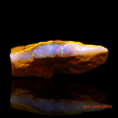 6.00 Cts Natural Australian Fire Opal Loose Gemstone Fancy Rough 15x11x5 mm RE-937