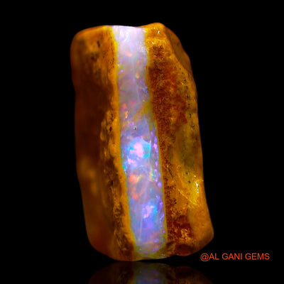 6.00 Cts Natural Australian Fire Opal Loose Gemstone Fancy Rough 15x11x5 mm RE-937