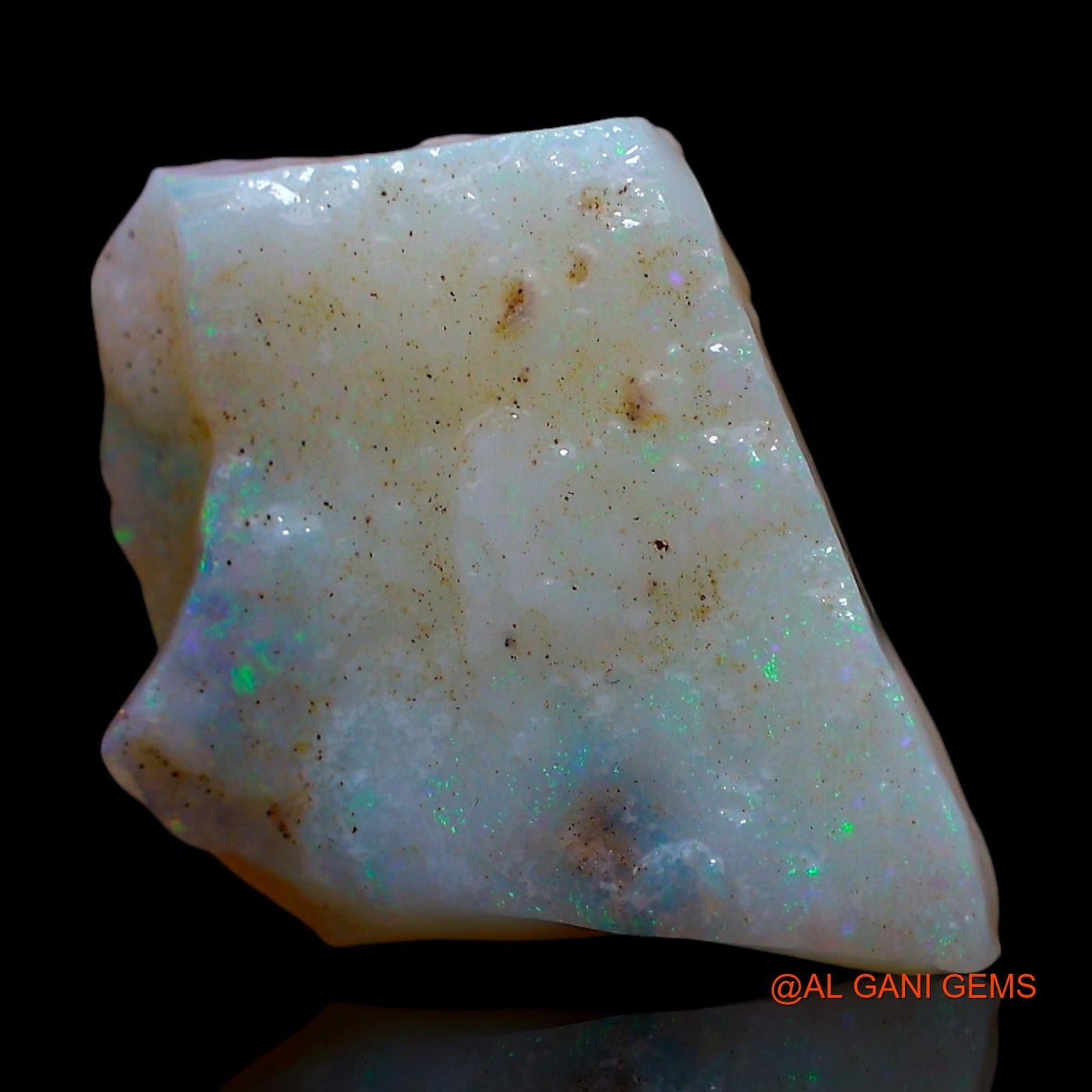 4.00 Cts Unheated Australian Fire Opal Loose Gemstone Fancy Rough Natural 13x12x4 mm RE-938
