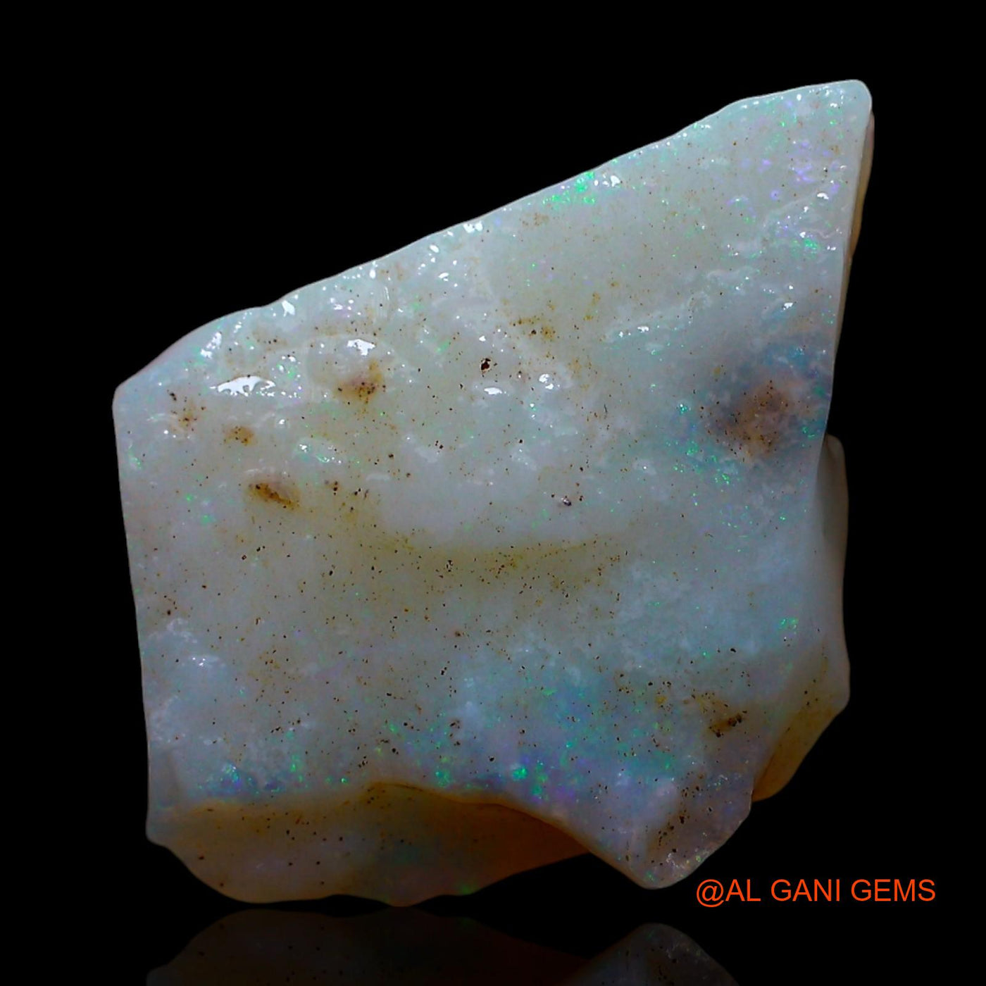 4.00 Cts Unheated Australian Fire Opal Loose Gemstone Fancy Rough Natural 13x12x4 mm RE-938