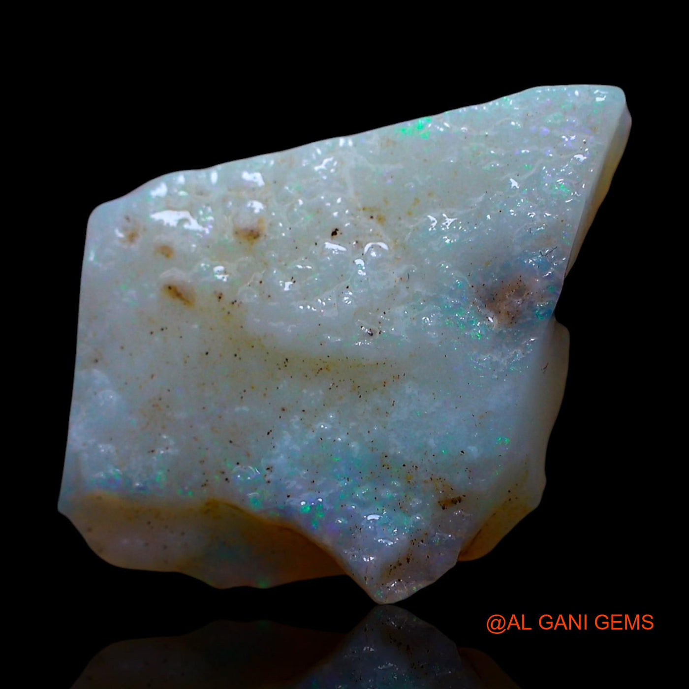 4.00 Cts Unheated Australian Fire Opal Loose Gemstone Fancy Rough Natural 13x12x4 mm RE-938